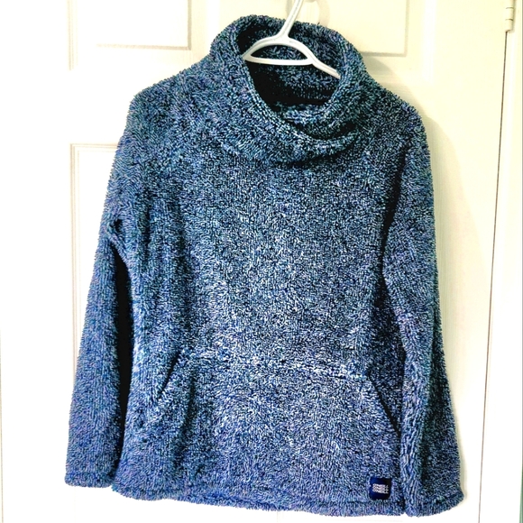 O’Neill Girl’s Blue Fuzzy Sweater Size XXL - Picture 1 of 7